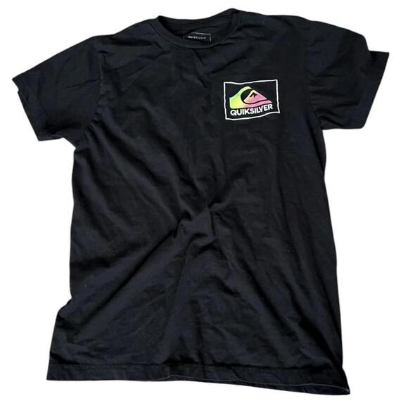Quiksilver Kid's Black Tshirt - Picture 1 of 2